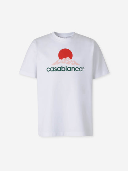 Outlet online Casablanca Hombre Camiseta Casablanca Montaigne color Blanco sku 553-004365 01 - Foto 1