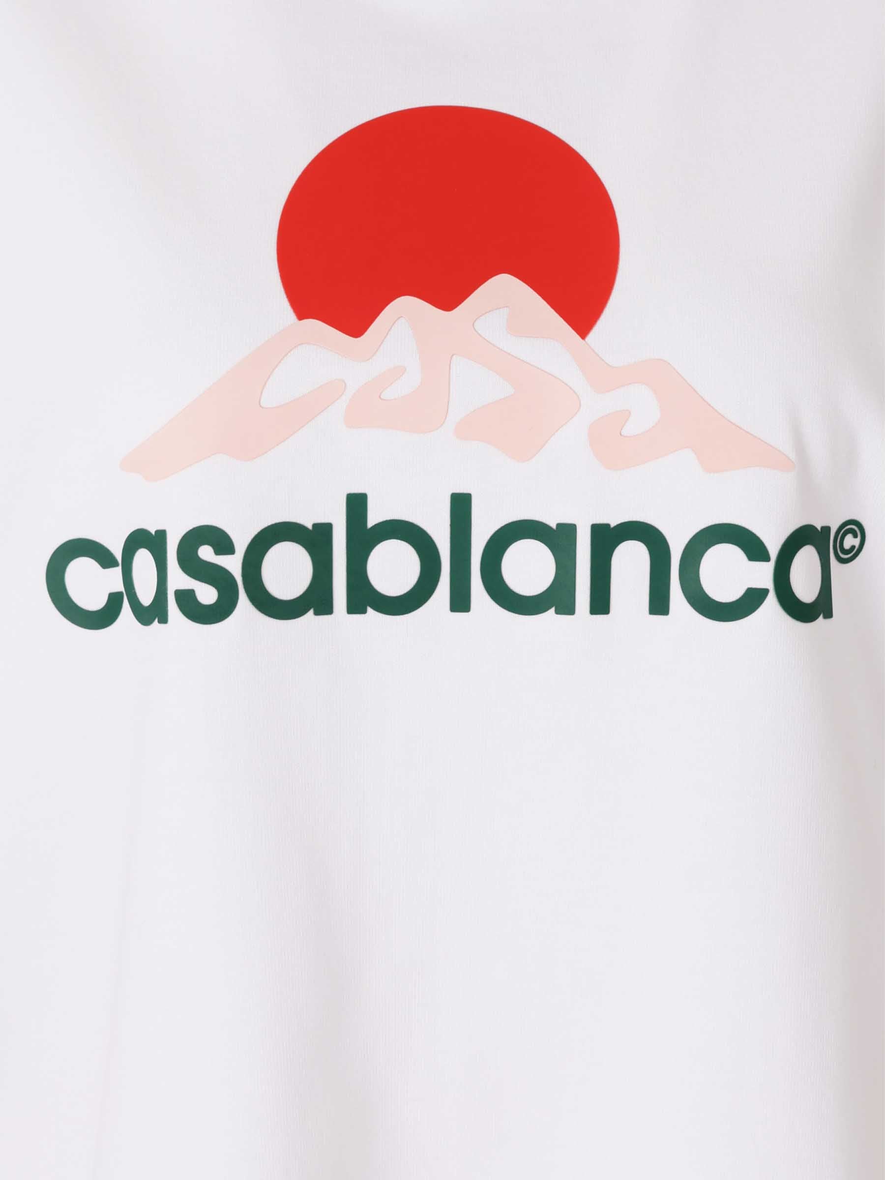 Outlet online Casablanca Hombre Camiseta Casablanca Montaigne color Blanco sku 553-004365 01 - Foto 3