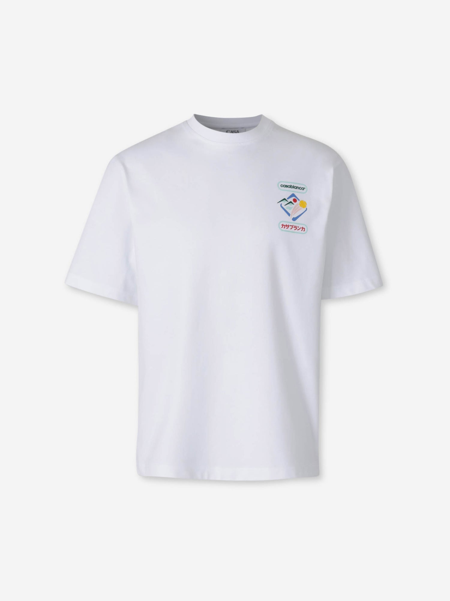 Outlet online Casablanca Hombre Camiseta Casablanca Montaigne Sportif color Blanco sku 553-004371 01 - Foto 1