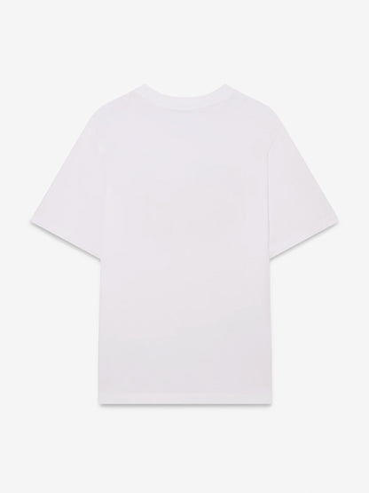 Outlet online Casablanca Hombre Camiseta Gráfica Algodón color Blanco sku 553-004372 01 - Foto 2