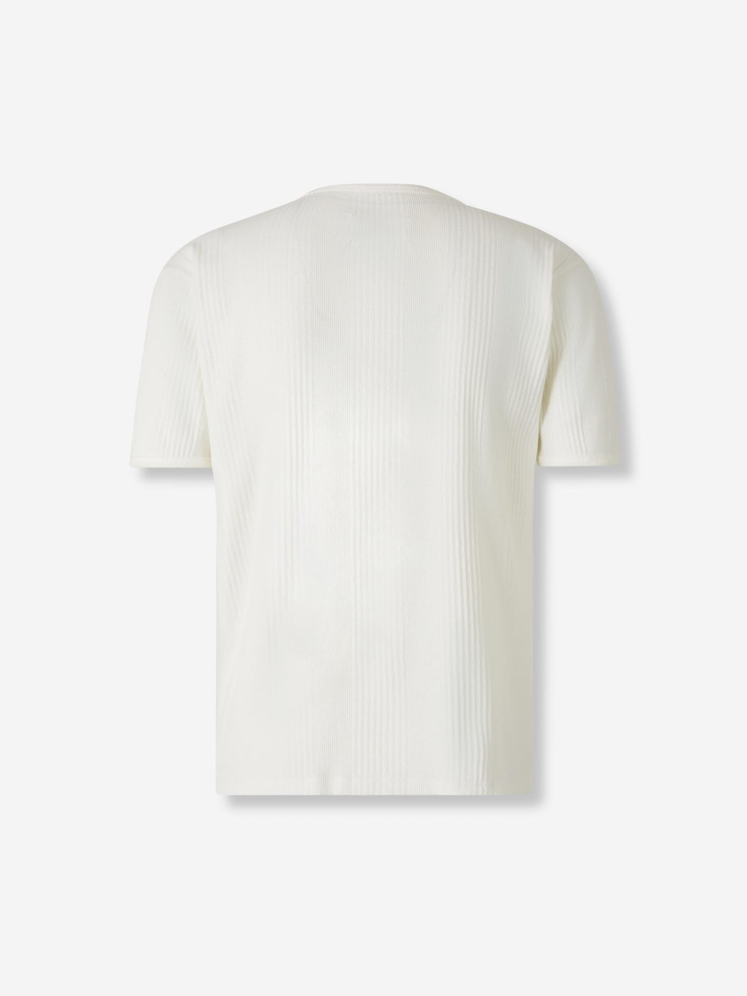Outlet online Maison Margiela Hombre Camiseta Cuello Redondo color Blanco sku 553-004378 01 - Foto 2