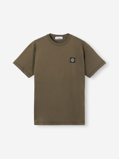 Outlet online Stone Island Hombre Camiseta Manga Corta color Verde Militar sku 553-004390 03 - Foto 1