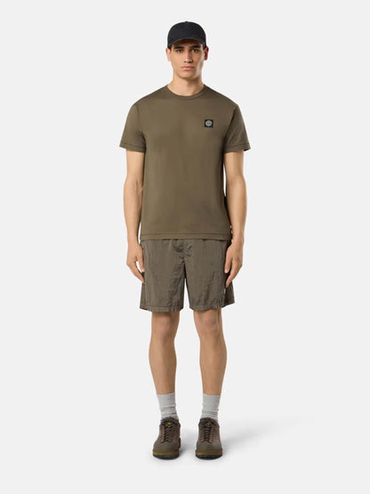 Outlet online Stone Island Hombre Camiseta Manga Corta color Verde Militar sku 553-004390 03 - Foto 2