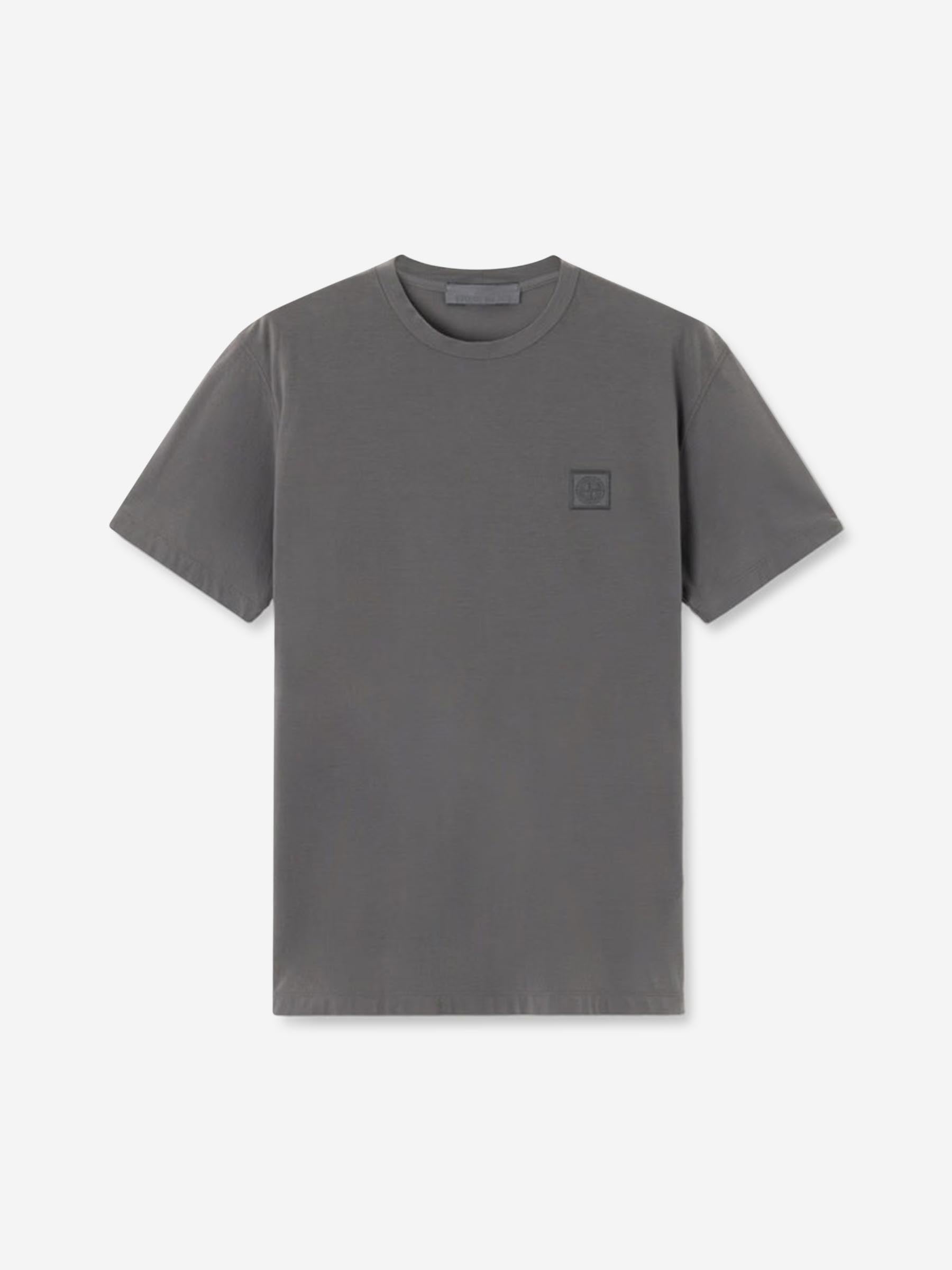 Outlet online Stone Island Hombre Camiseta Cuello Redondo color Gris Antracita sku 553-004395 01 - Foto 1