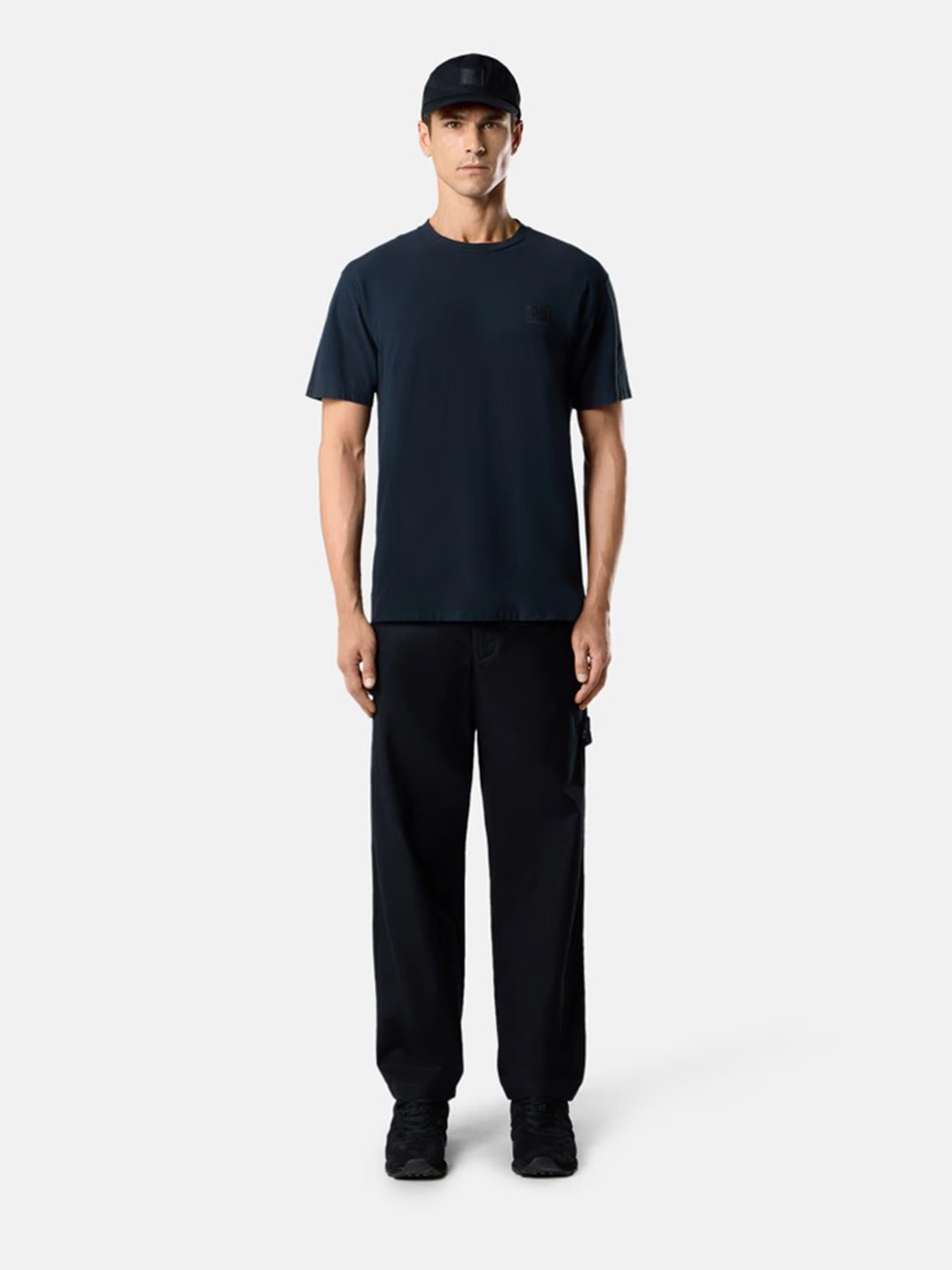 Outlet online Stone Island Hombre Camiseta Cuello Redondo color Azul Noche sku 553-004396 01 - Foto 2