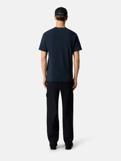 Outlet online Stone Island Hombre Camiseta Cuello Redondo color Azul Noche sku 553-004396 01 - Foto 3