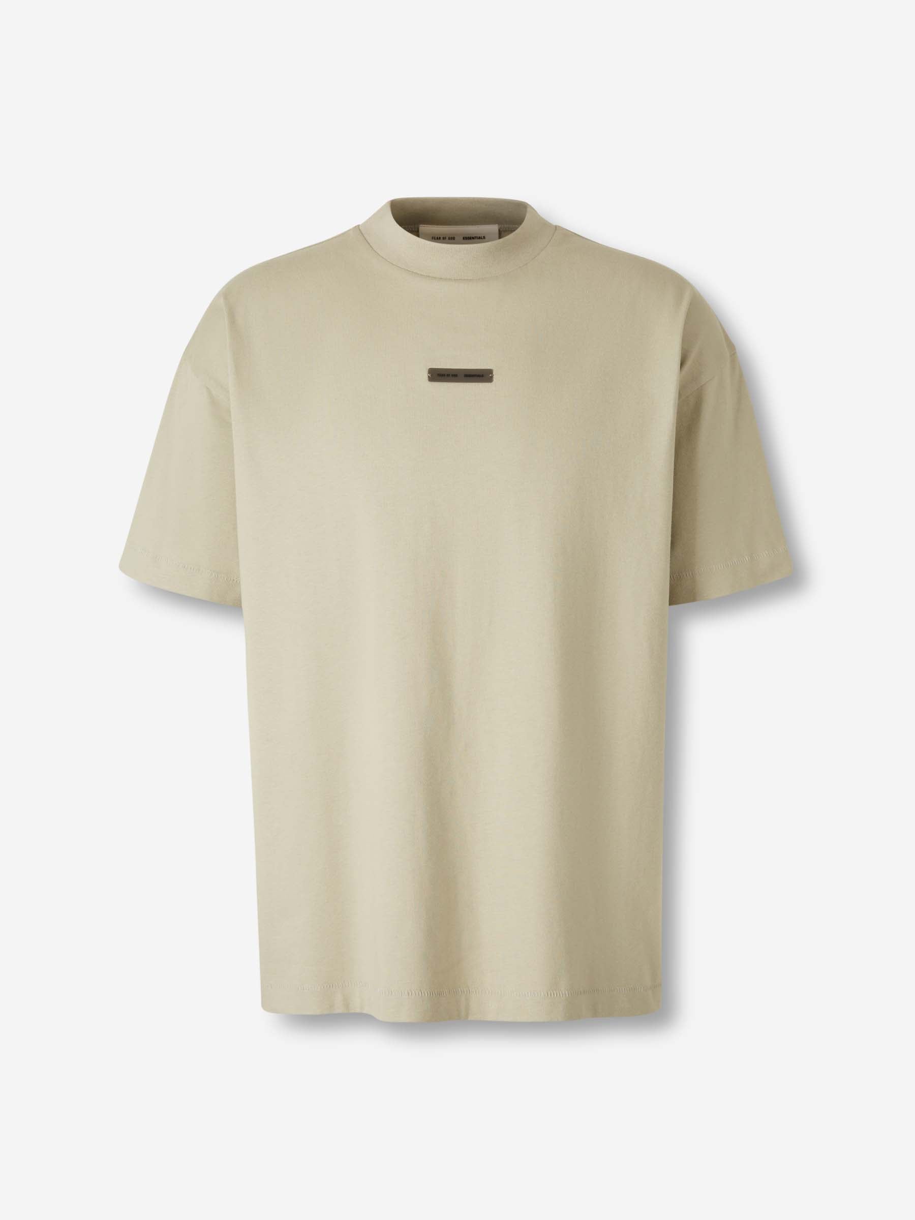 Outlet online Fear of God Essentials Hombre Camiseta Cuello Redondo color Gris Piedra sku 553-004403 01 - Foto 1