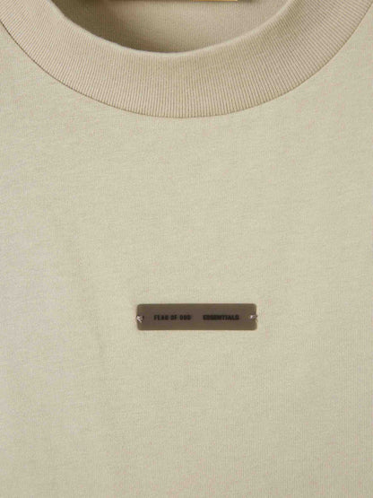 Outlet online Fear of God Essentials Hombre Camiseta Cuello Redondo color Gris Piedra sku 553-004403 01 - Foto 3