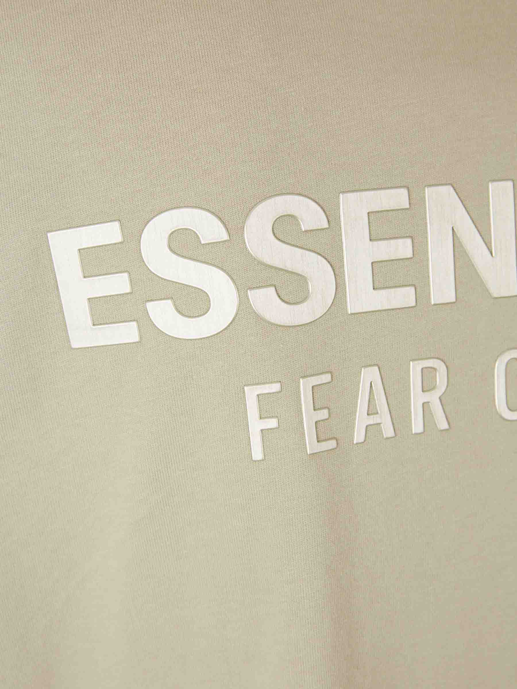 Outlet online Fear of God Essentials Hombre Camiseta Cuello Redondo color Gris Piedra sku 553-004403 01 - Foto 4