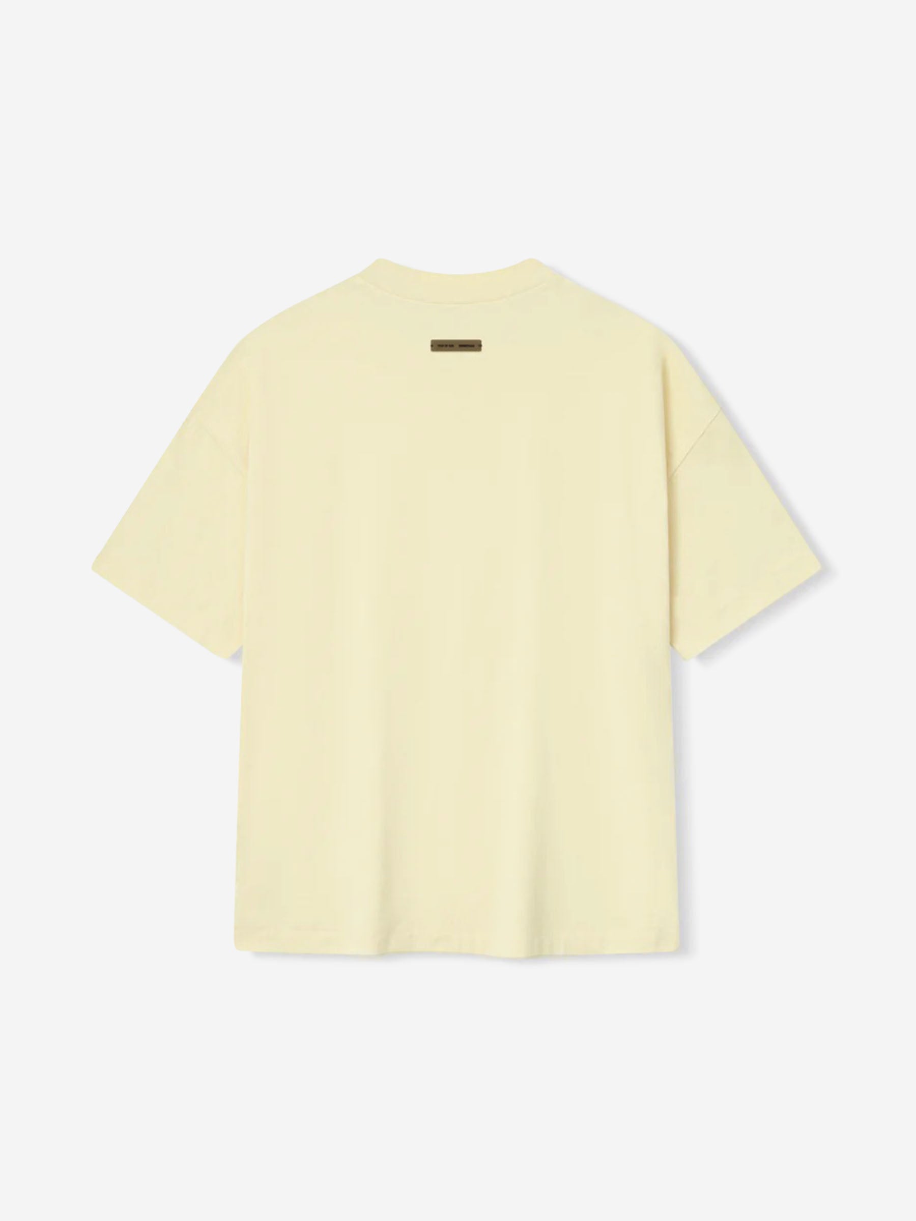 Outlet online Fear of God Essentials Hombre Camiseta Cuello Redondo color Amarillo sku 553-004406 01 - Foto 2