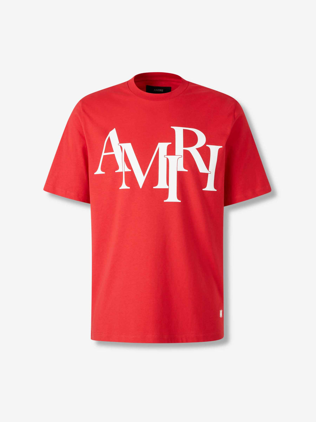 Amiri Hombre Barcelona Camiseta Logotipo Estampado color Rojo sku 553-004412 02 - Foto 1