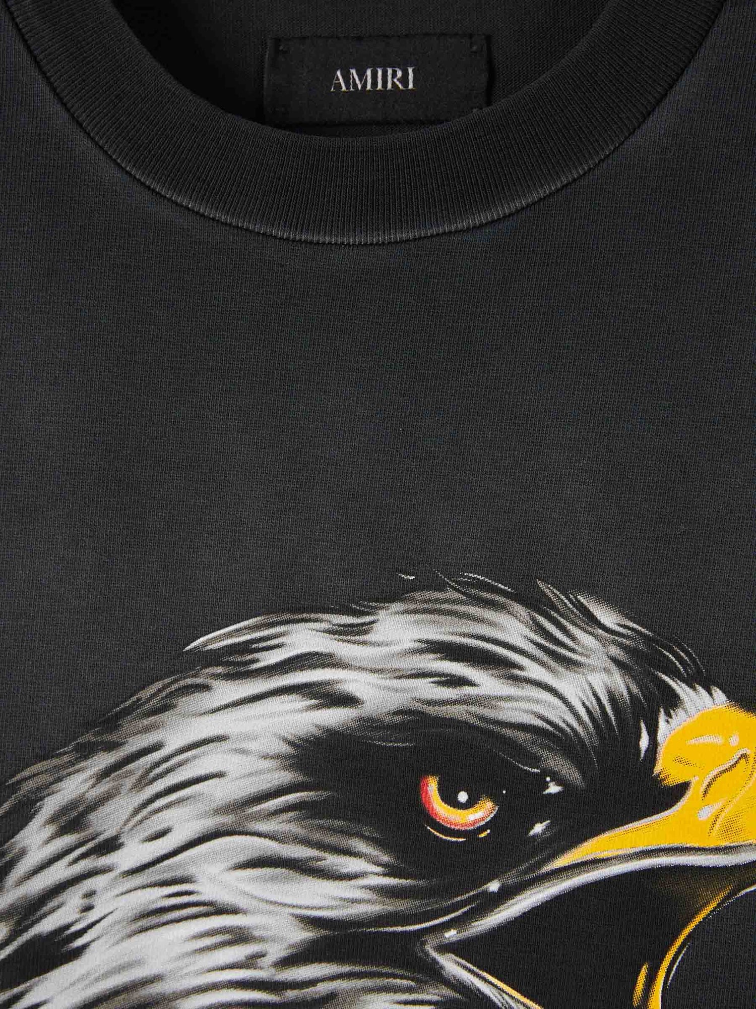 Outlet online Amiri Hombre Camiseta Logo Águila color Negro sku 553-004413 01 - Foto 3