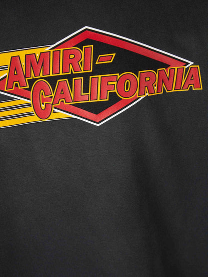 Outlet online Amiri Hombre Camiseta Logo Águila color Negro sku 553-004413 01 - Foto 5