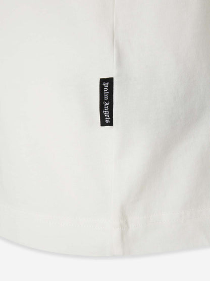 Outlet online Palm Angels Hombre Camiseta de Manga Corta color Blanco sku 553-004430 01 - Foto 4