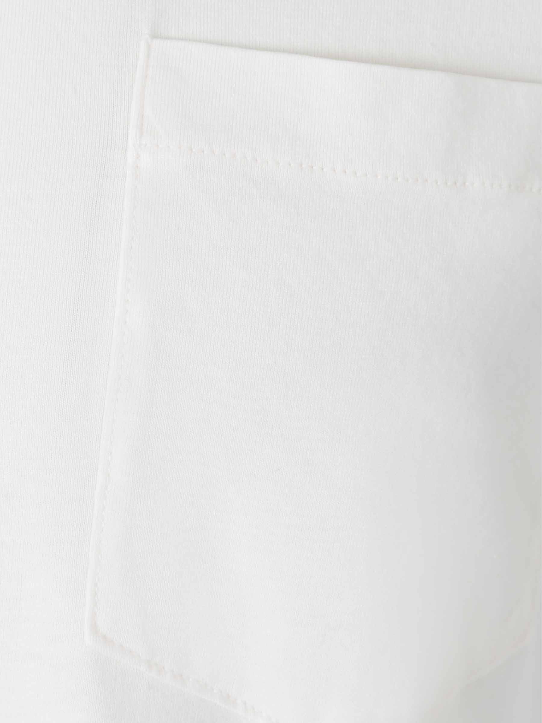 Outlet online Officine Générale Hombre Camiseta Algodón color Crema sku 553-004442 01 - Foto 3