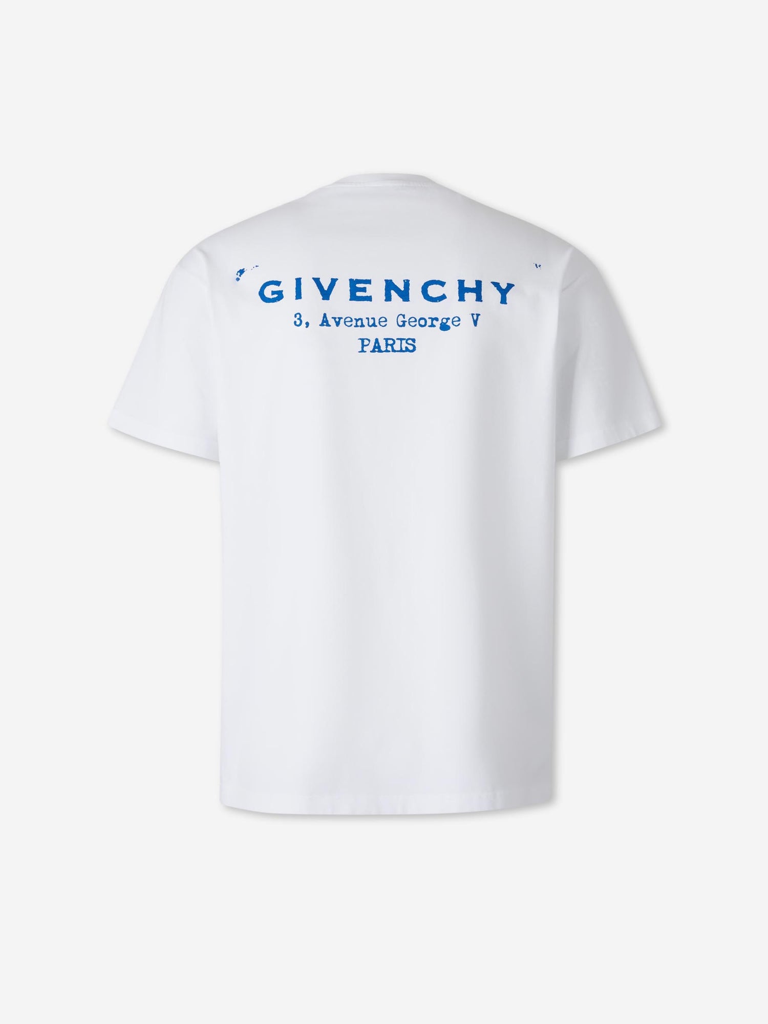 Outlet online Givenchy Hombre Camiseta Logo Estampado color Blanco sku 553-004447 01 - Foto 2
