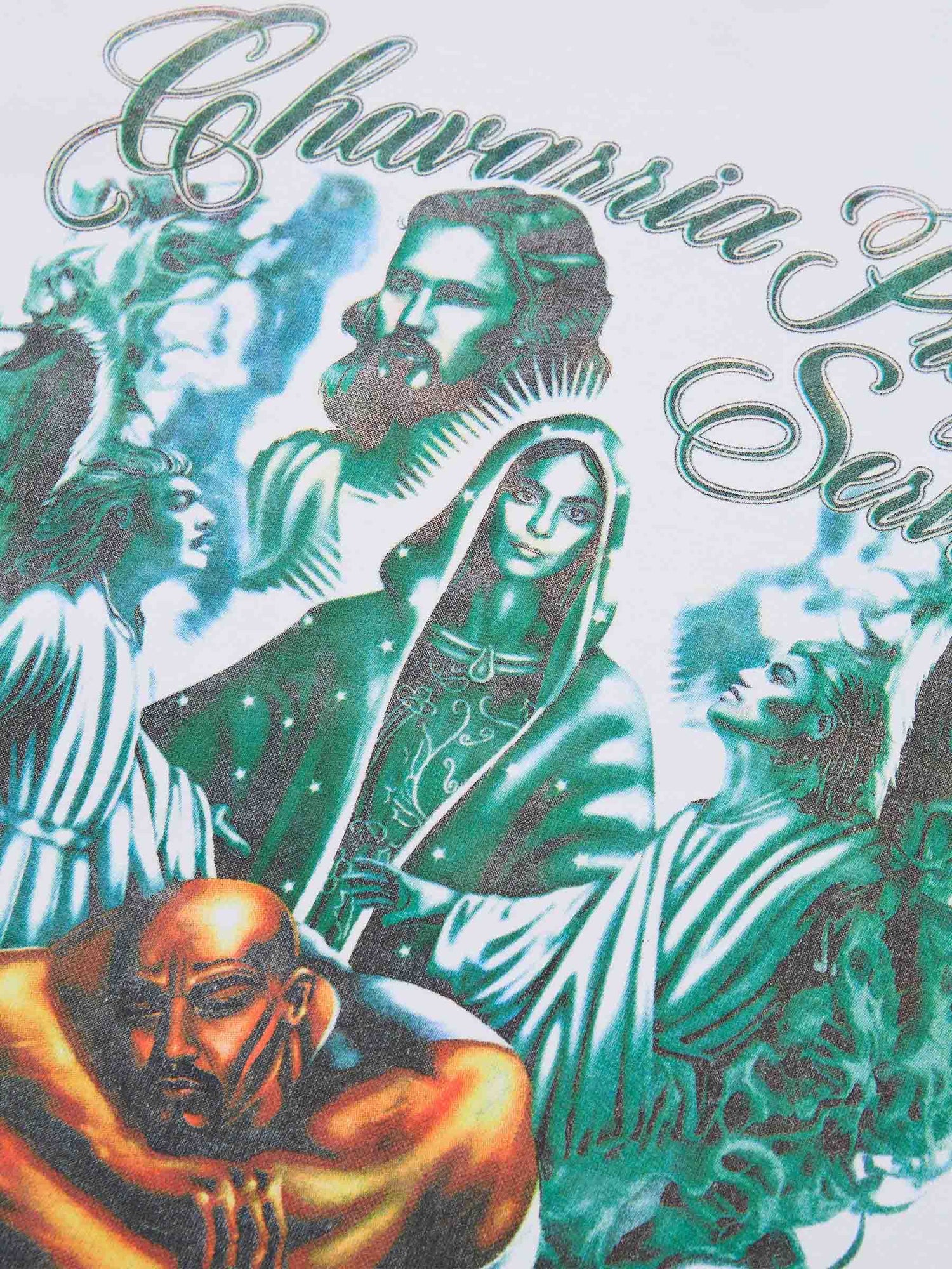 Outlet online Willy Chavarria Hombre Camiseta Cuello Redondo color Blanco sku 553-004456 01 - Foto 3