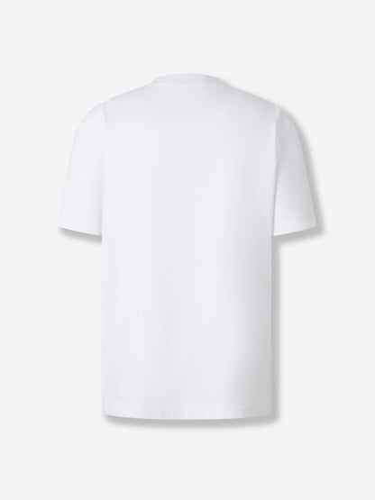 Outlet online Dsquared2 Hombre Camiseta Manga Corta color Blanco sku 553-004469 01 - Foto 2