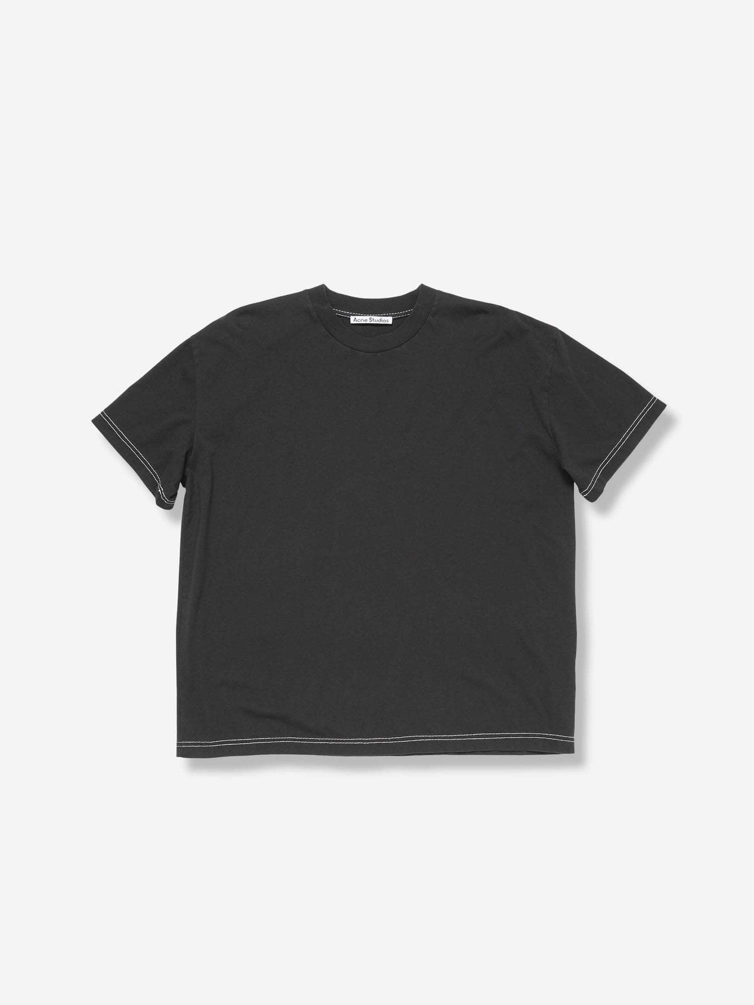 Outlet online Acne Studios Hombre Camiseta Logo color Negro sku 553-004483 01 - Foto 1