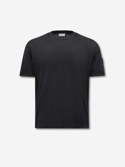 Moncler Hombre Barcelona Camiseta Algodón Seda color Negro sku 553-004489 01 - Foto 1