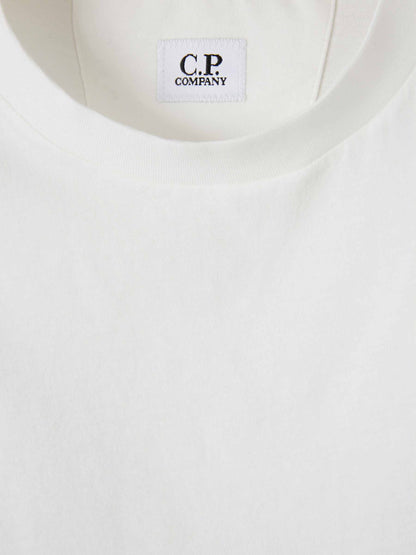 Outlet online C.P. Company Hombre Camiseta Cuello Redondo color Blanco sku 553-004491 01 - Foto 3