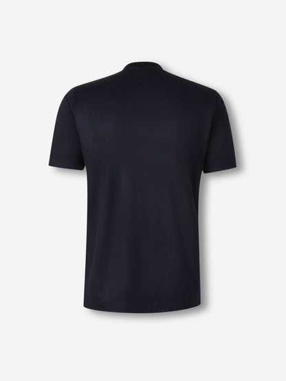 Outlet online Santa Eulalia Hombre Camiseta Cuello Redondo color Azul Noche sku 553-004505 03 - Foto 2