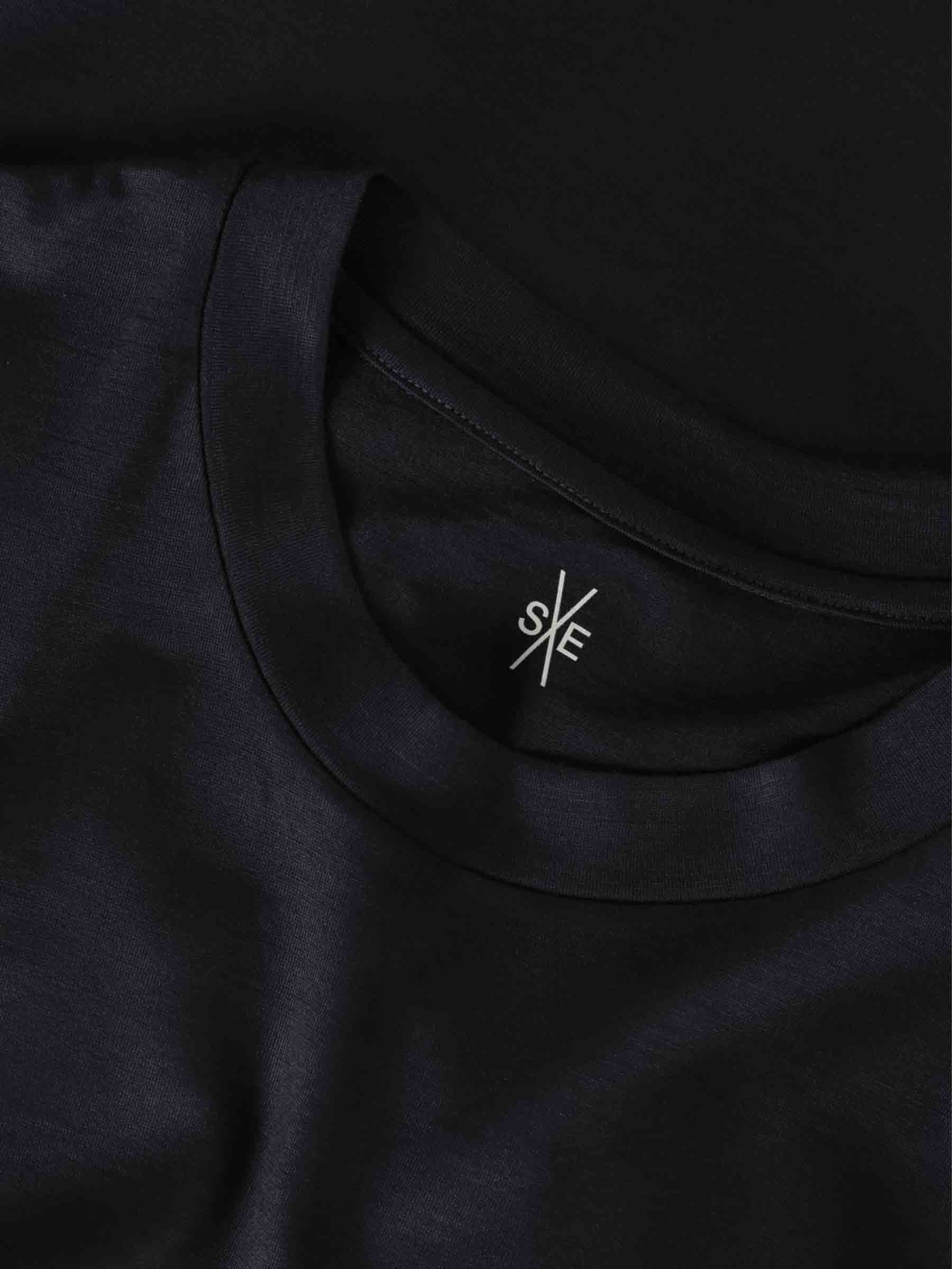 Outlet online Santa Eulalia Hombre Camiseta Cuello Redondo color Azul Noche sku 553-004505 03 - Foto 3