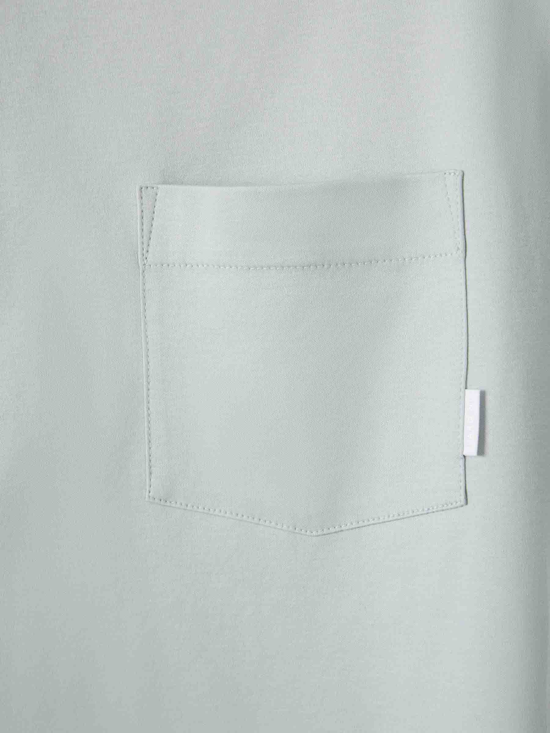 Outlet online Lardini Hombre Camiseta Algodón Bolsillo color Azul Celeste sku 553-004506 01 - Foto 3