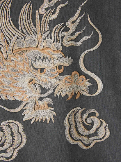 Outlet online Amiri Hombre Camiseta Cuello Redondo color Gris Antracita sku 553-004512 01 - Foto 5