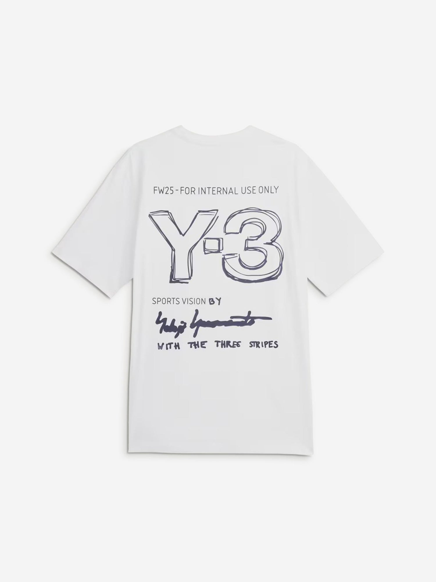 Outlet online Adidas Y-3 Hombre Camiseta Manga Corta color Blanco sku 553-004518 01 - Foto 3