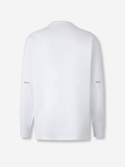 Outlet online Setchu Hombre Camiseta Manga Larga color Blanco sku 553-004527 01 - Foto 2