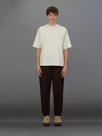 Outlet online Laminar Hombre Camiseta Lisa Algodón color Blanco sku 553-004529 01 - Foto 2