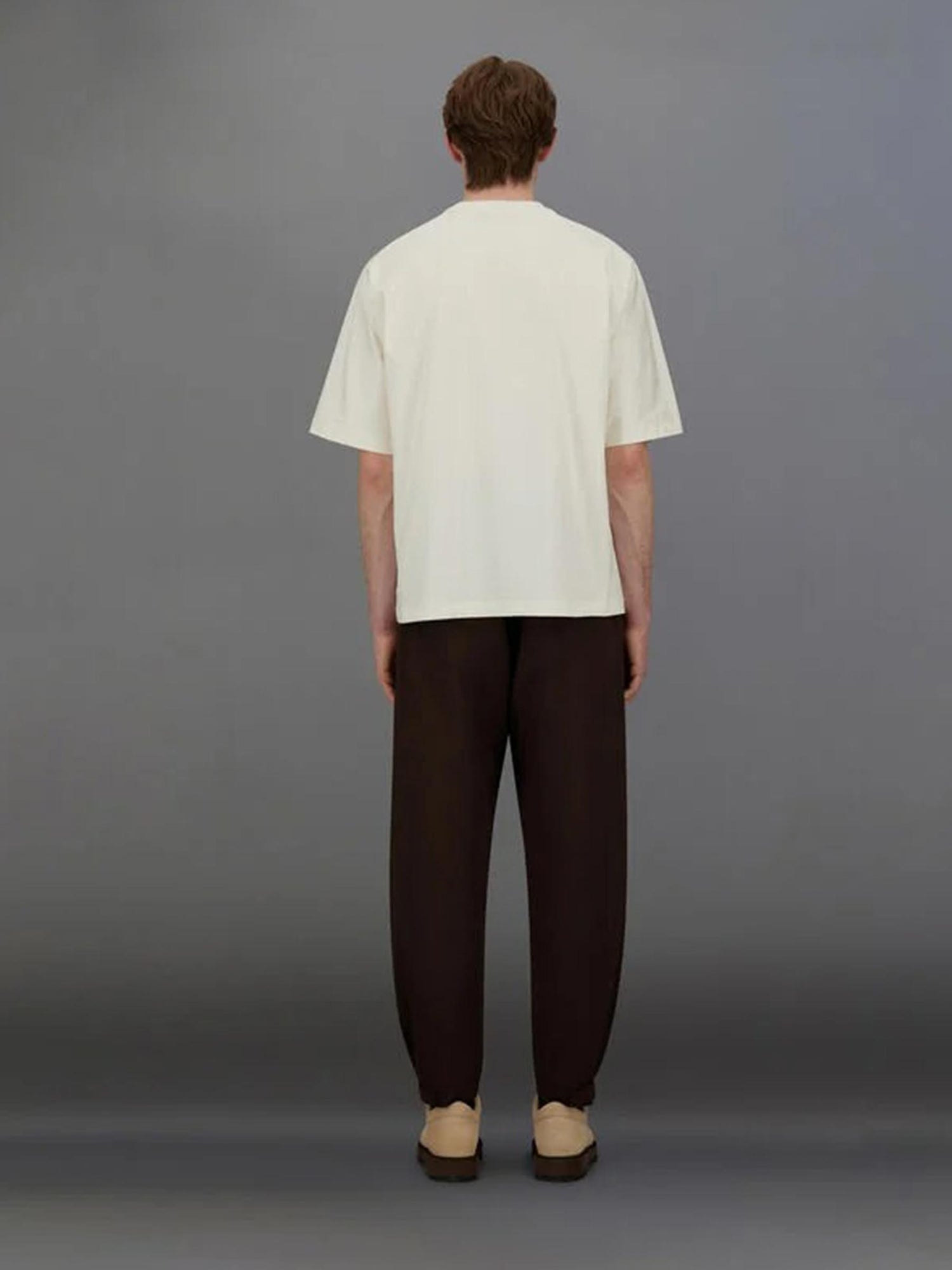 Outlet online Laminar Hombre Camiseta Lisa Algodón color Blanco sku 553-004529 01 - Foto 3