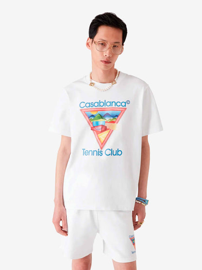 Outlet online Casablanca Hombre Camiseta Cuello Redondo color Blanco sku 553-004532 01 - Foto 2