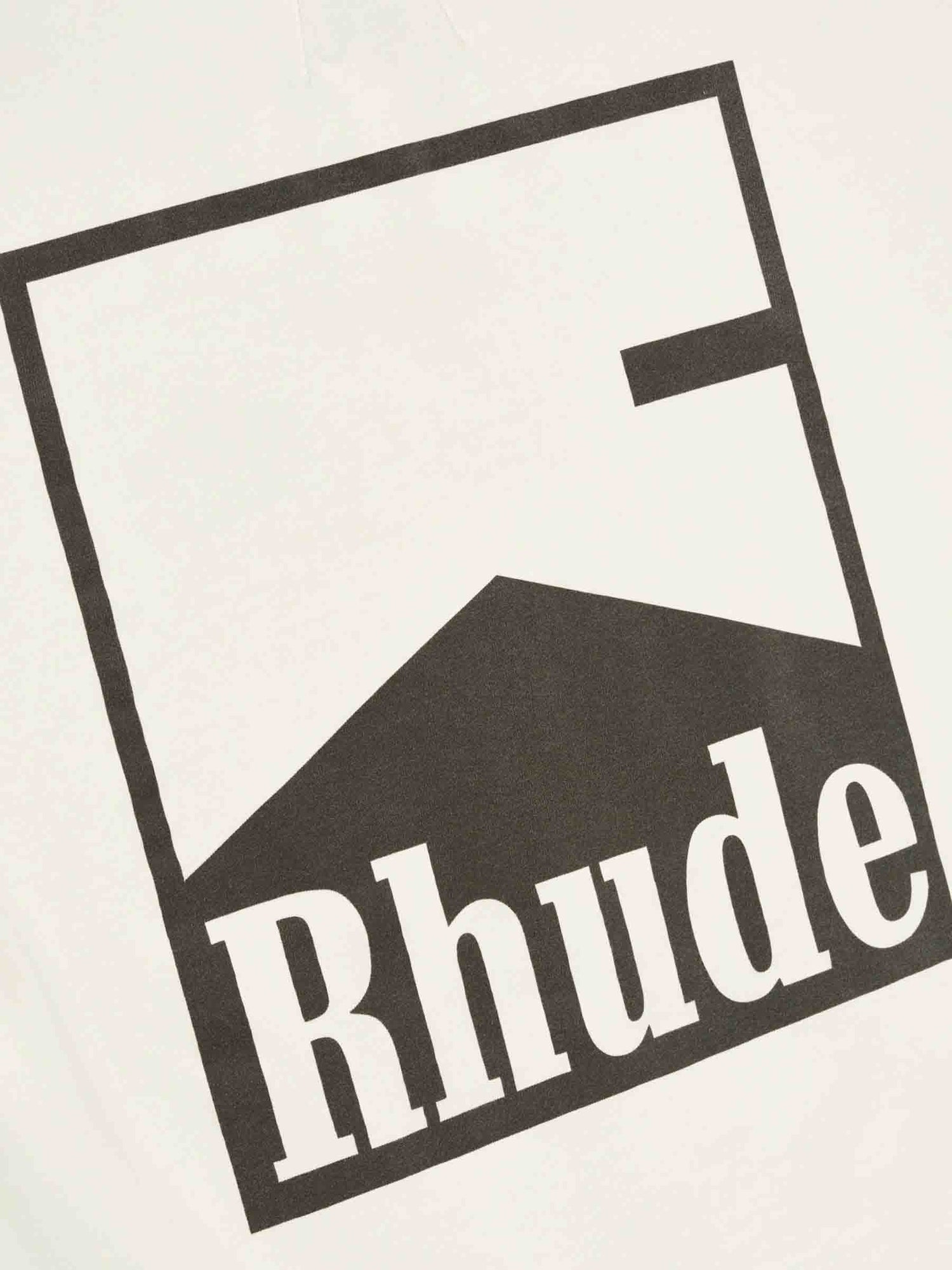 Rhude Hombre Barcelona Camiseta Chevron color Marfil sku 553-004537 01 - Foto 3