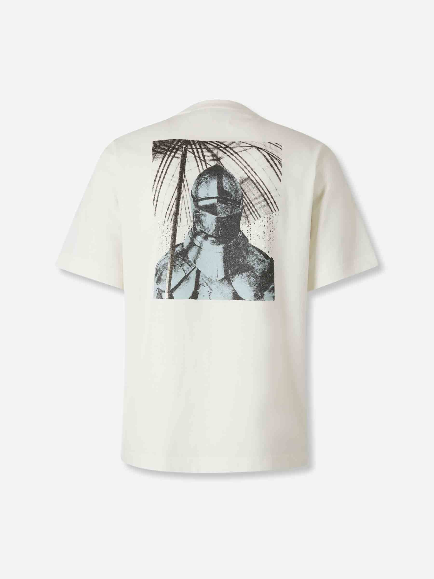 Outlet online Burberry Hombre Camiseta Cuello Redondo color Blanco sku 553-004545 01 - Foto 2