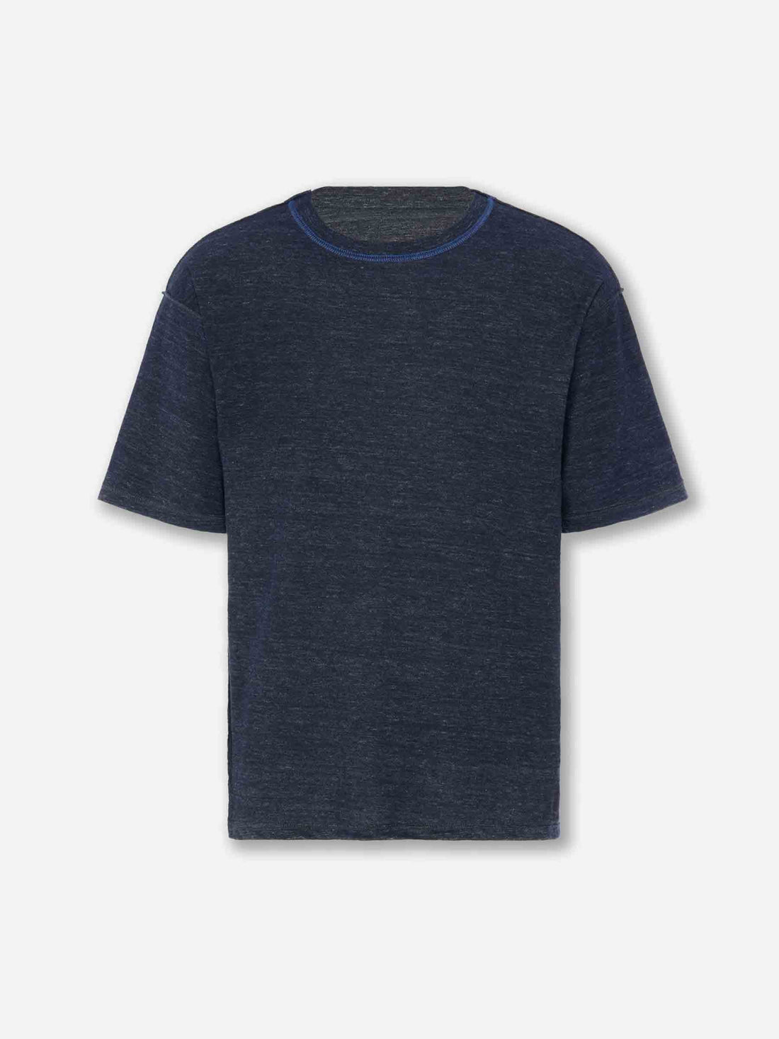 Outlet online Maison Margiela Hombre Camiseta Cuello Redondo color Azul Marino sku 553-004557 01 - Foto 1