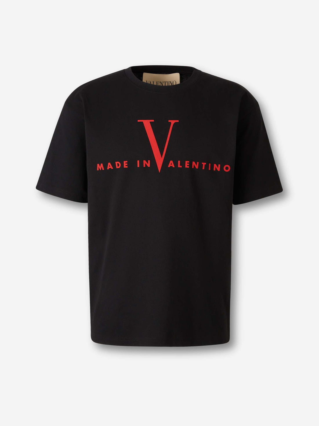 Outlet online Valentino Hombre Camiseta Cuello Redondo color Negro sku 553-004568 01 - Foto 1