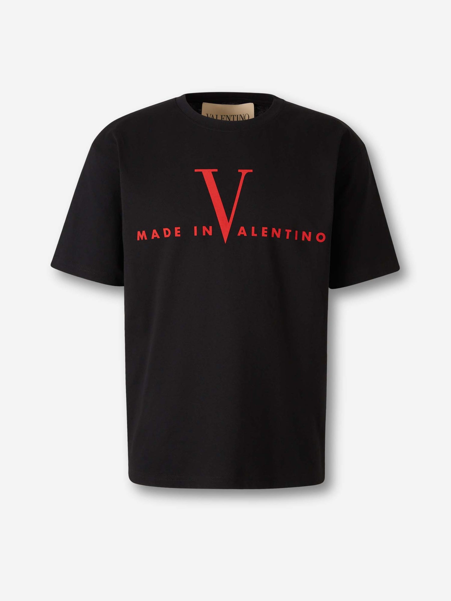 Outlet online Valentino Hombre Camiseta Cuello Redondo color Negro sku 553-004568 01 - Foto 1