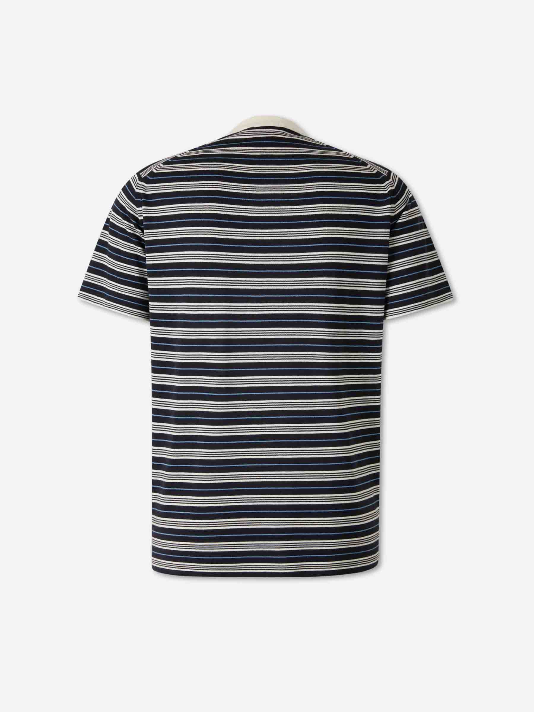 Outlet online Wales Bonner Hombre Camiseta Cuello Redondo color Multicolor sku 553-004569 01 - Foto 2