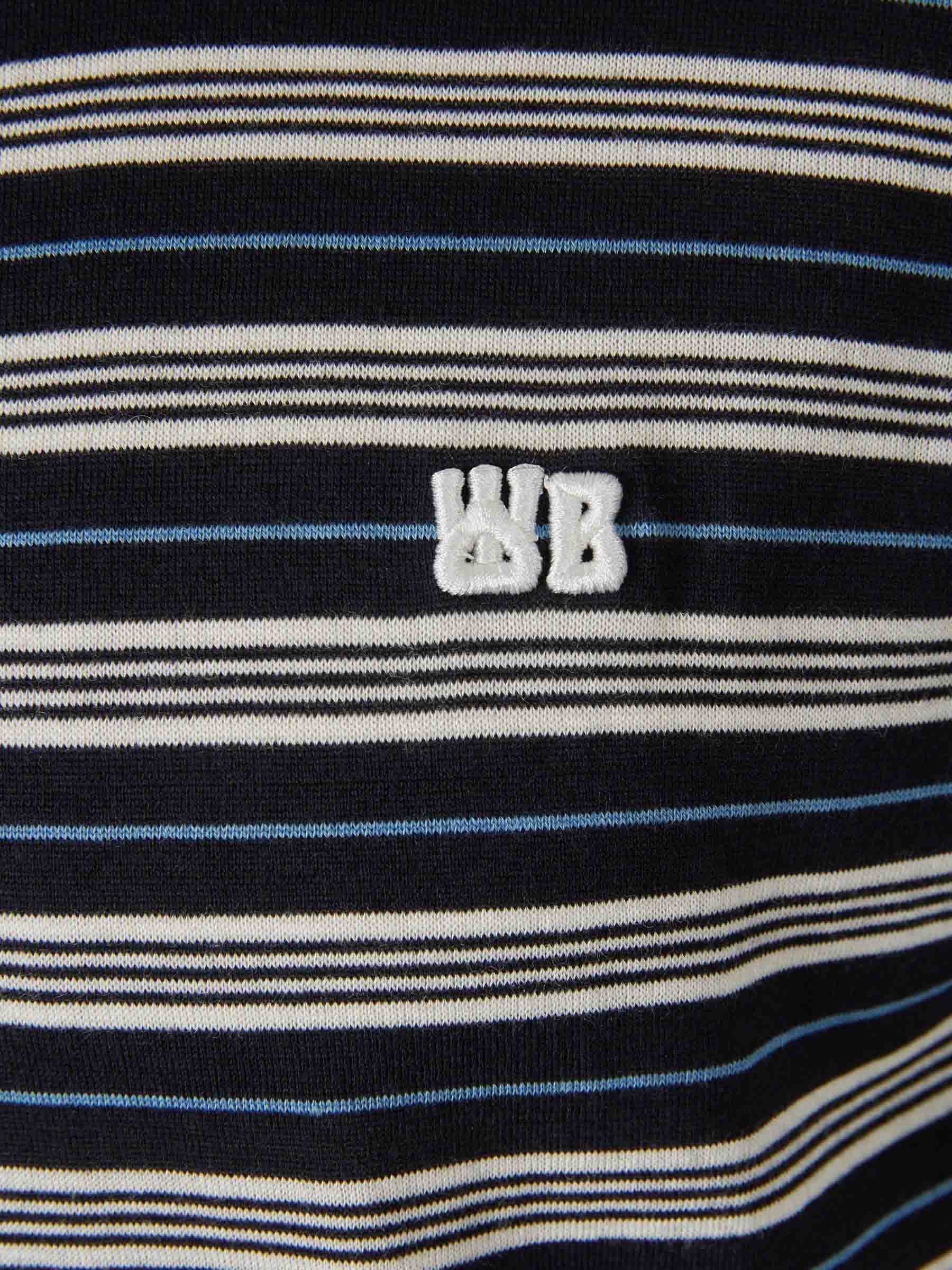 Outlet online Wales Bonner Hombre Camiseta Cuello Redondo color Multicolor sku 553-004569 01 - Foto 4