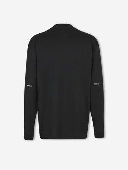 Setchu Hombre Barcelona Camiseta de punto jersey color Negro sku 553-004571 01 - Foto 2