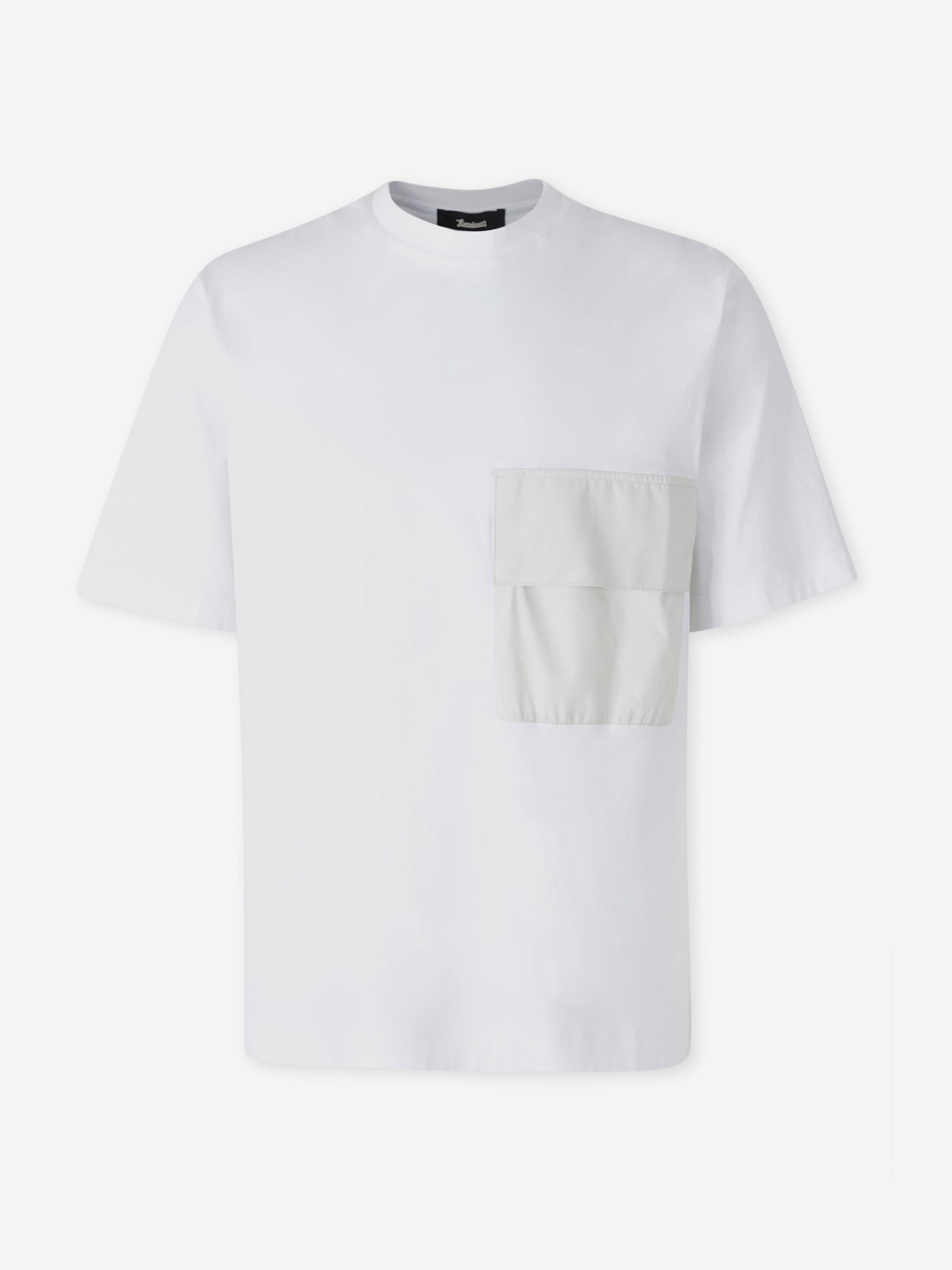 Laminar Hombre Barcelona Camiseta Cuello Redondo color Blanco sku 553-004583 01 - Foto 1