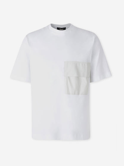 Laminar Hombre Barcelona Camiseta Cuello Redondo color Blanco sku 553-004583 01 - Foto 1