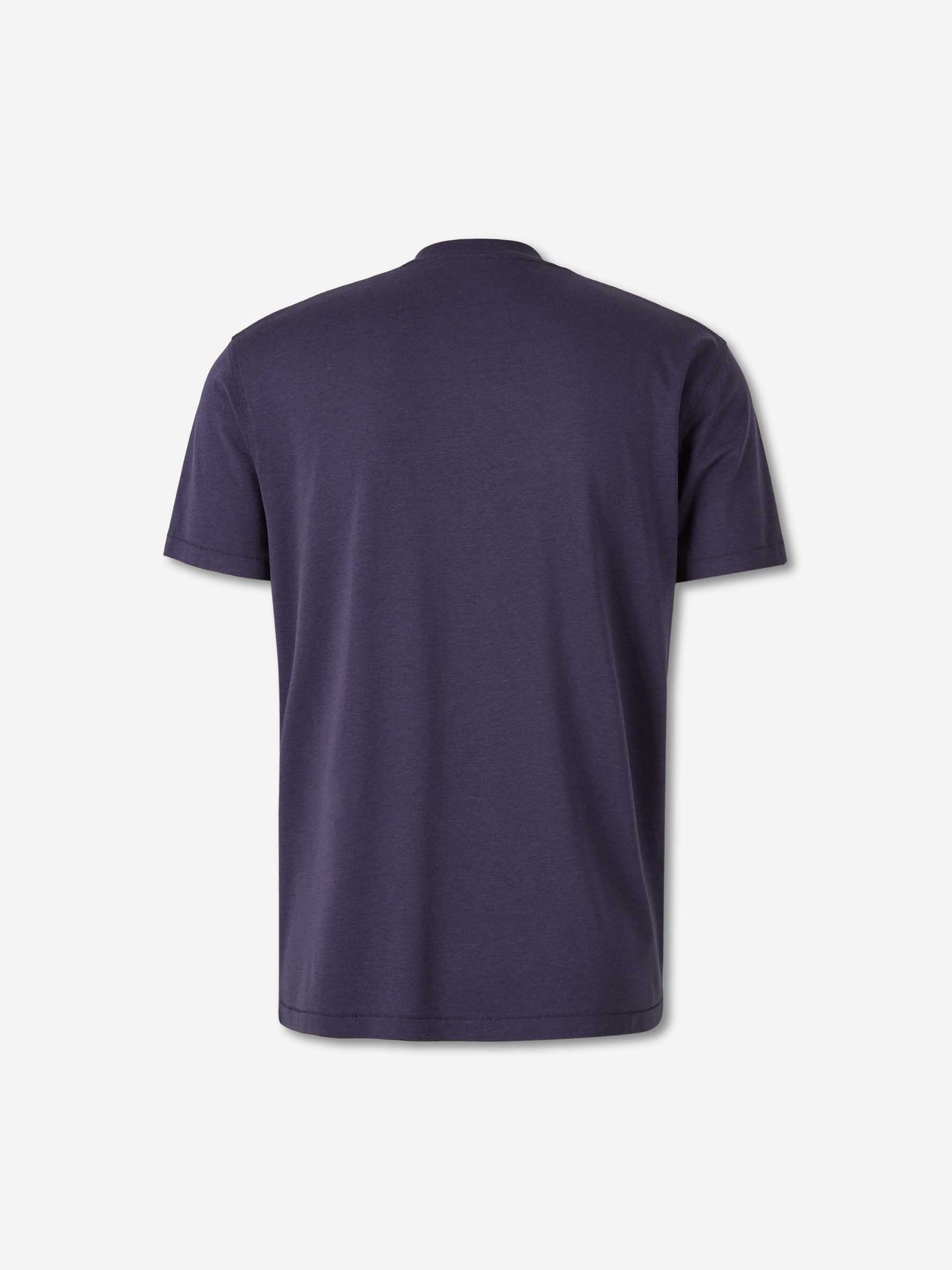 Outlet online Tom Ford Hombre Camiseta Lisa color Azul Marino sku 553-004585 05 - Foto 2