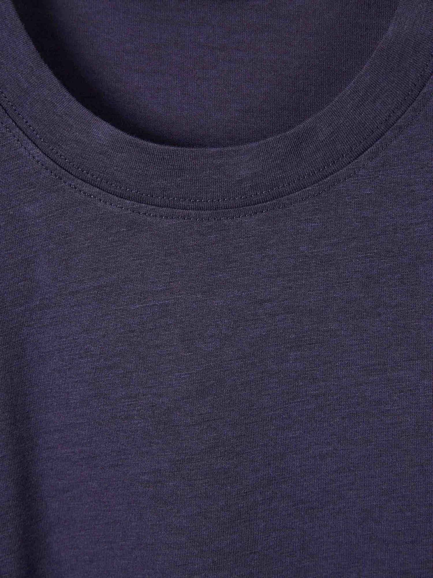 Outlet online Tom Ford Hombre Camiseta Lisa color Azul Marino sku 553-004585 05 - Foto 3