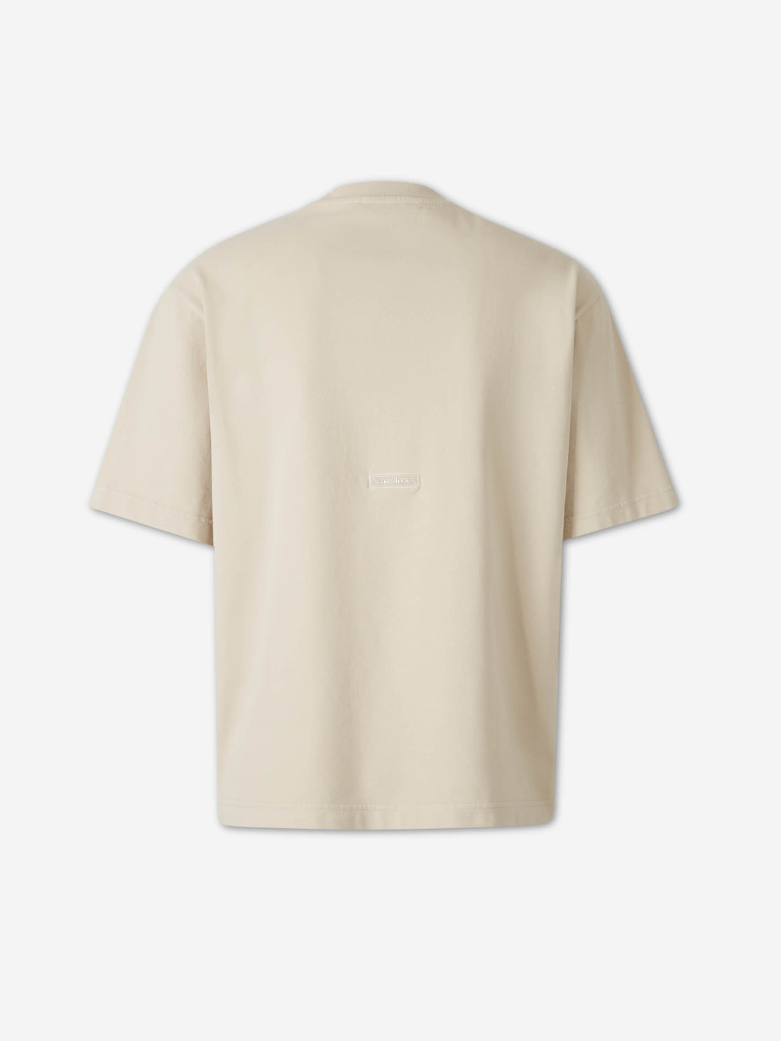 Outlet online Acne Studios Hombre Camiseta Cuello Redondo color Crema sku 553-004590 03 - Foto 2