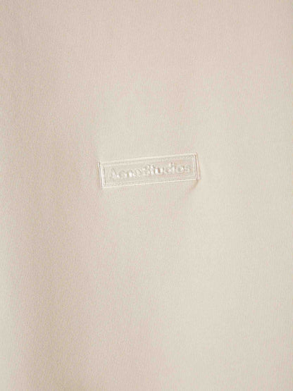 Outlet online Acne Studios Hombre Camiseta Cuello Redondo color Crema sku 553-004590 03 - Foto 4