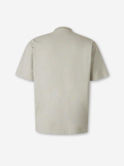 Outlet online Stone Island Hombre Camiseta Cuello Redondo color Gris Claro sku 553-004603 02 - Foto 2