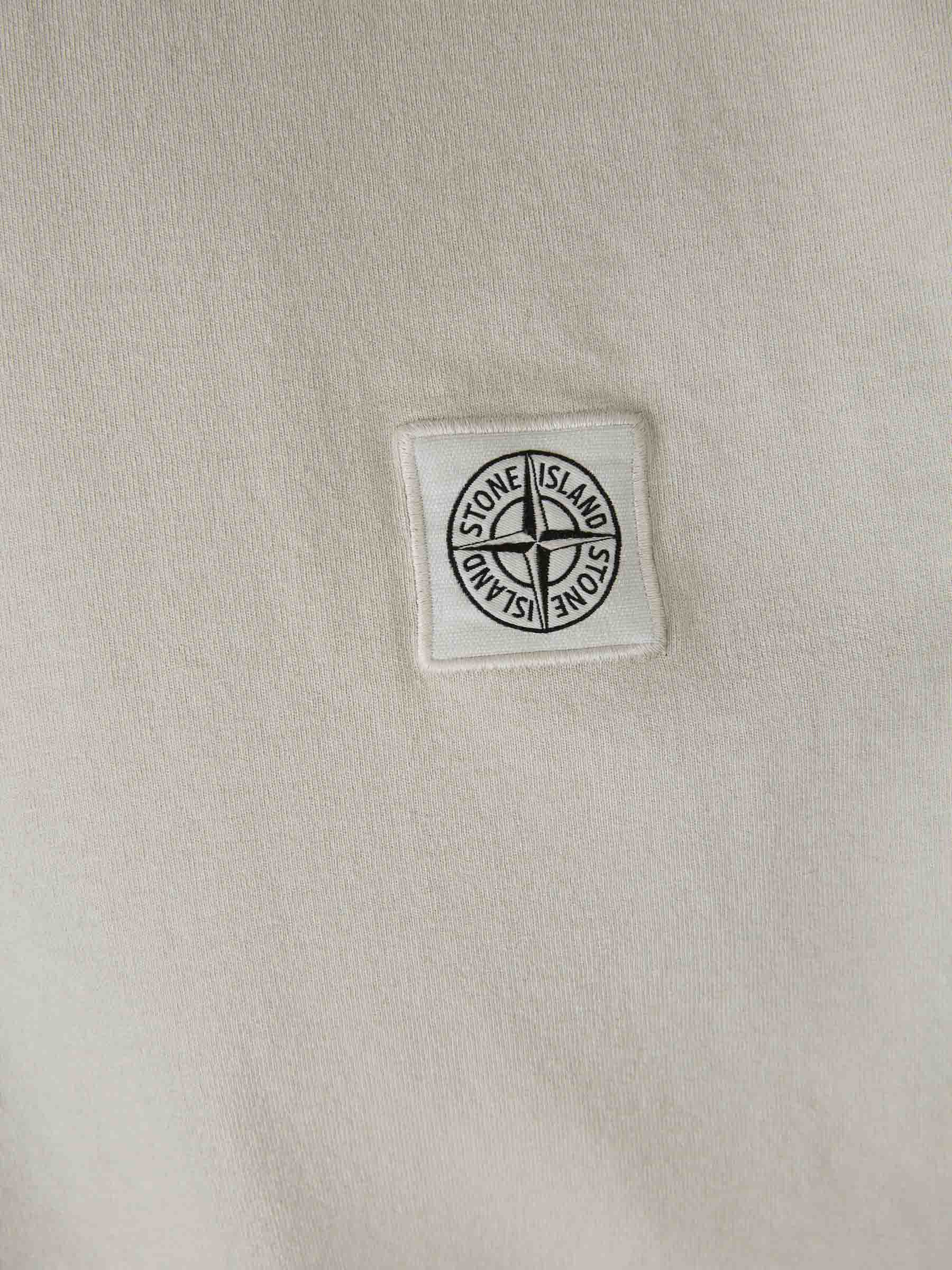 Outlet online Stone Island Hombre Camiseta Cuello Redondo color Gris Claro sku 553-004603 02 - Foto 4
